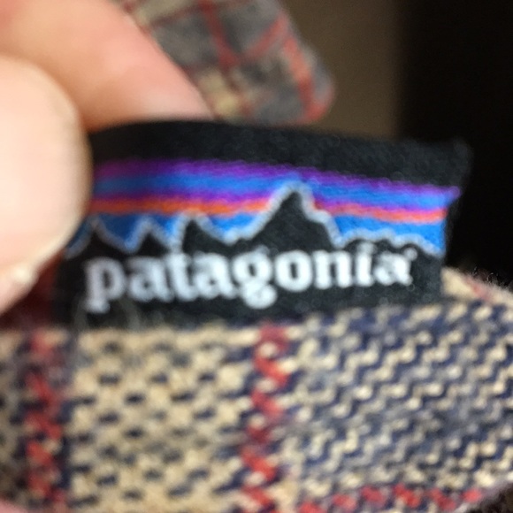 Patagonia Organic cotton L Men’s long sleeve Mid-weight  Fjord flannel EUC - Picture 3 of 7